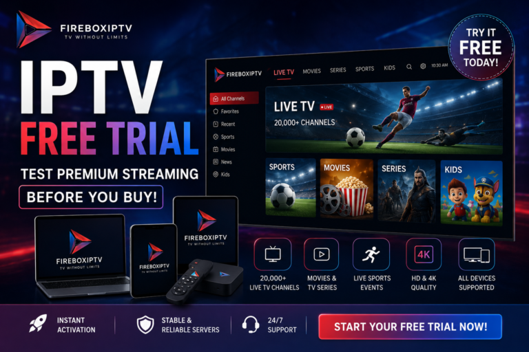 IPTV FREE TRIAL