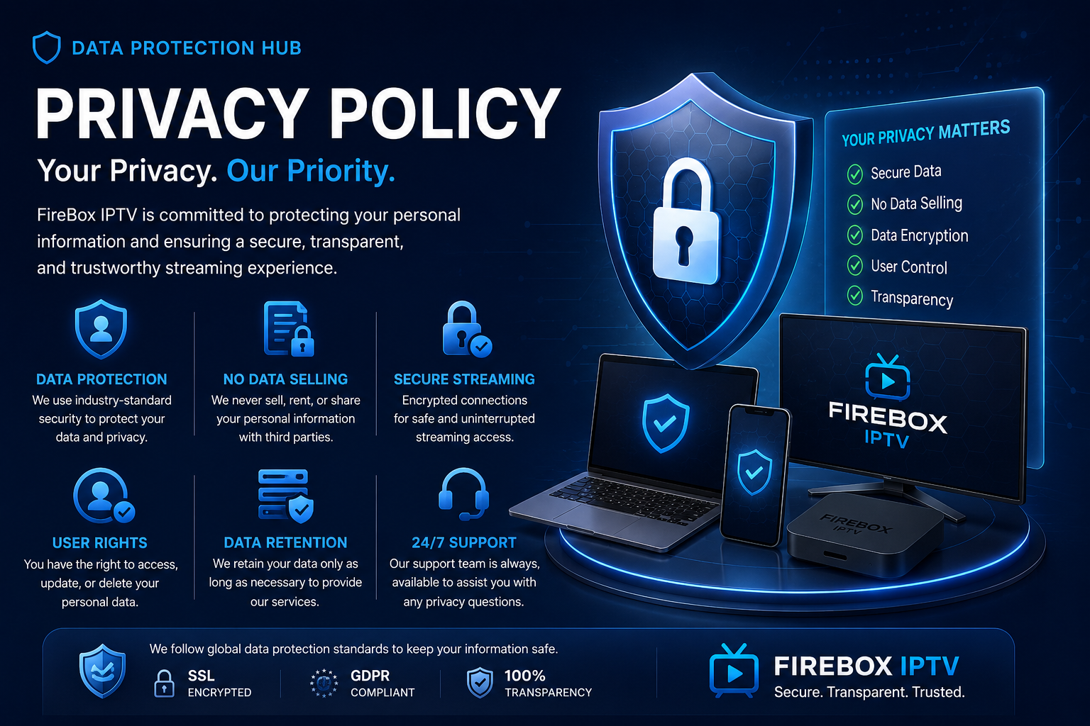 FireBox IPTV Privacy Policy and Data Protection Privacy Policy Guide 2026 for Safe Data Protection